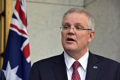 Thủ tướng Australia Scott Morriso. Ảnh: AFP.