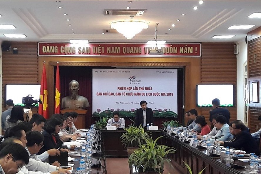Họp Ban Chỉ đạo, Ban tổ chức Năm Du lịch quốc gia 2019.