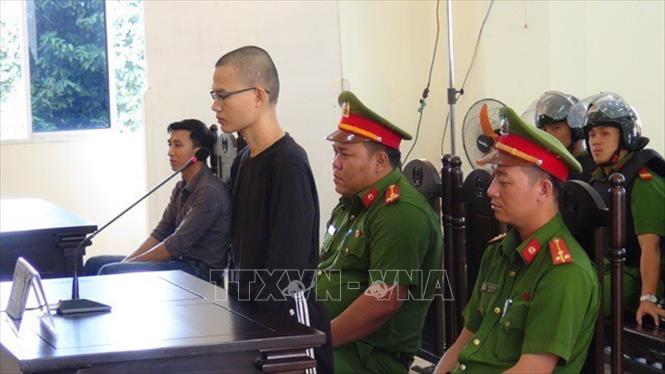 Bị cáo Nguyễn Đình Thành tại phiên xét xử.