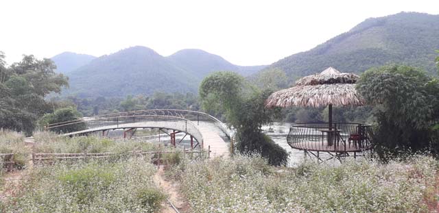 Không gian ven sông êm đềm thơ mộng