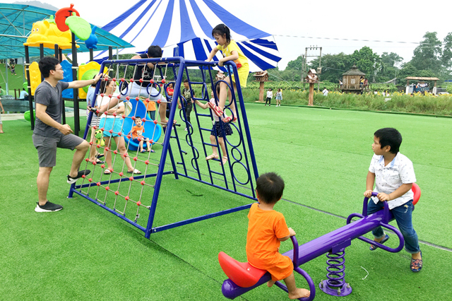 Khu vui chơi trải nghiệm thú vị cho các bạn trẻ ở nhiều lứa tuổi