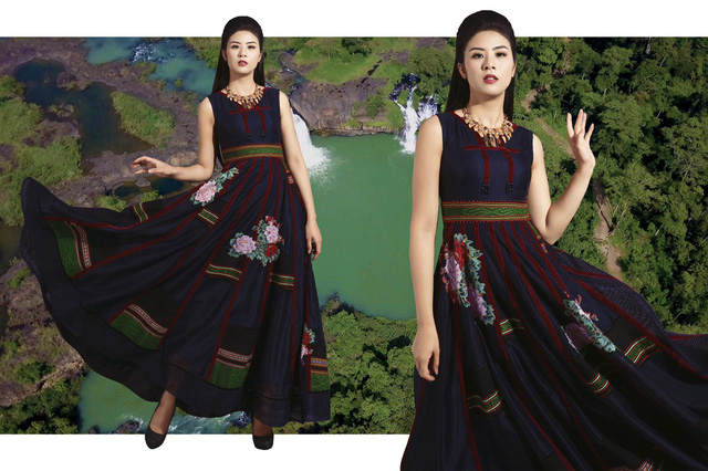 Hoa hậu Ngọc Hân làm Đại sứ Lễ hội văn hóa thổ cẩm 2019