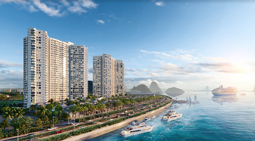 Phối cảnh dự án Best Western Premier Sapphire Ha Long