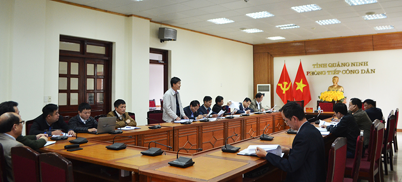 Quang cảnh cuộc họp