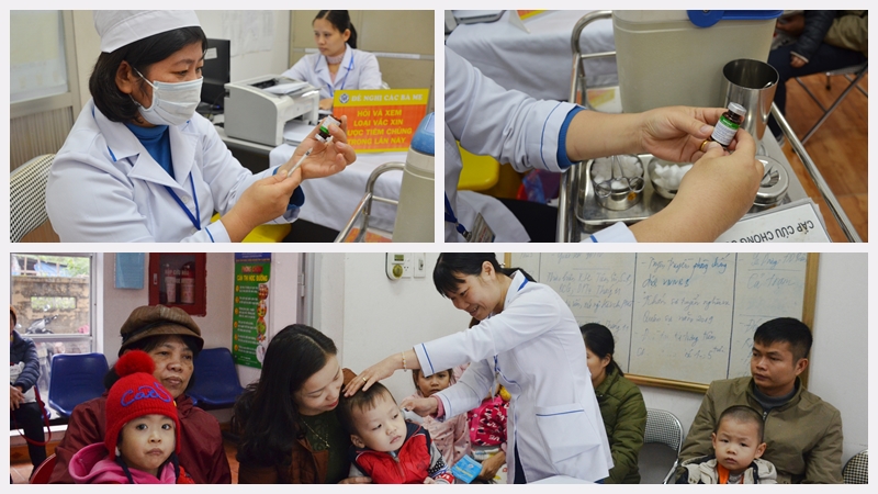 Mọi công tác chuẩn bị cho chiến dịch tiêm chủng được các cơ sở y tế chuẩn bị chu đáo