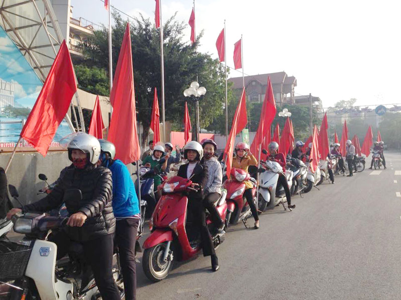 TP Uông Bí ra quân tuyên truyền nhân Ngày dân số thế giới