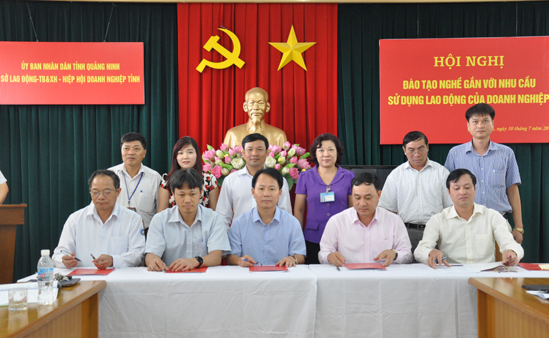 Hàng năm có 32.000 lao động được các cơ sở nghề trên địa bàn tỉnh đào tạo và cung ứng cho doanh nghiệp.