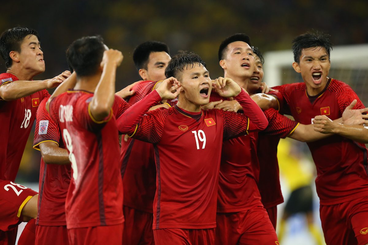 Hai bàn thắng trên sân Bukit Jalil là 