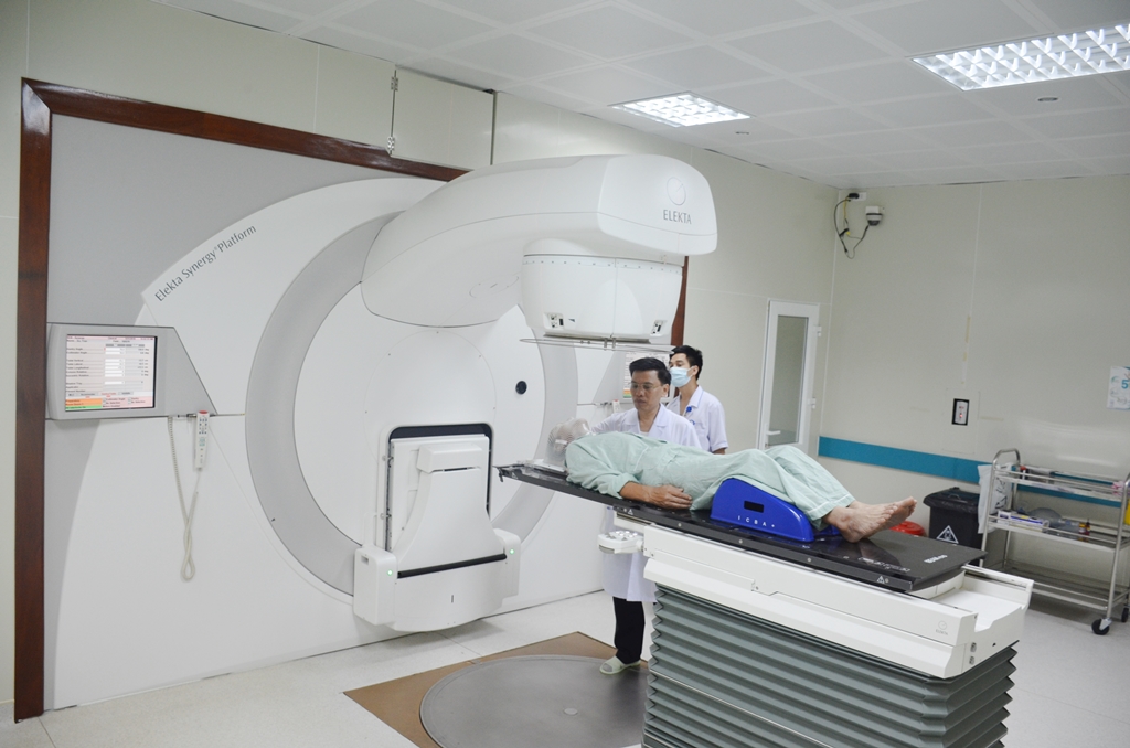 Xạ trị ung thư tại Bệnh viện Bãi Cháy