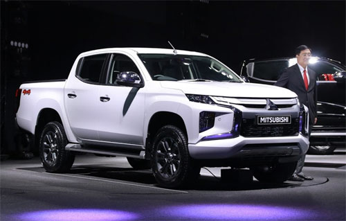 Bản tải Triton 2019 trong lần ra mắt tại Thái Lan. Ảnh: Đức Huy. 