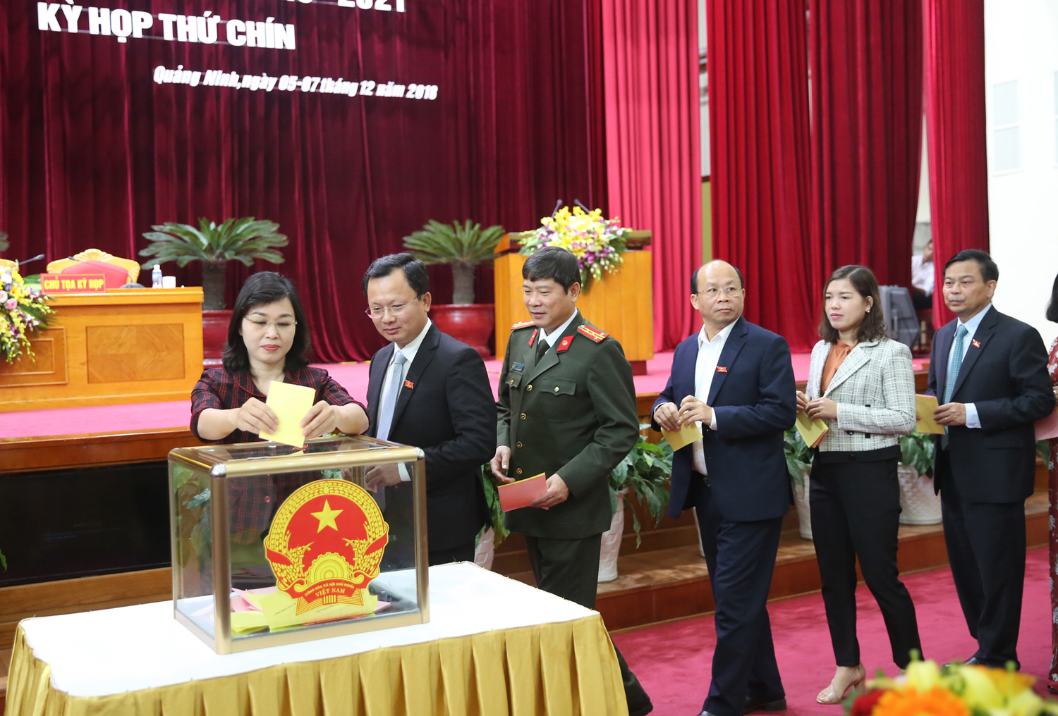 Các đại biểu 