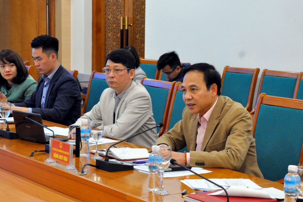 Đồng chí Đặng Huy Hậu, Phó Chủ tịch Thường trực UBND tỉnh 