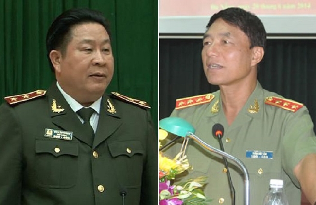 Ông Bùi Văn Thành và ông Trần Việt Tân