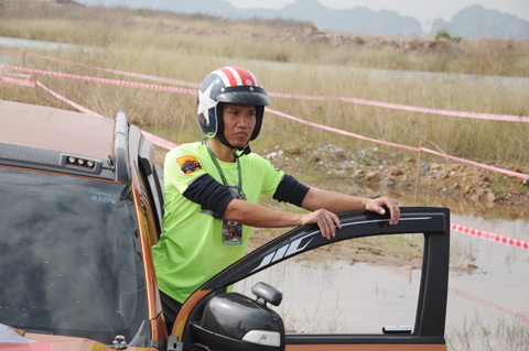 Nhiều lái xe tiếc nuối vì không hoàn thành bài thi 
