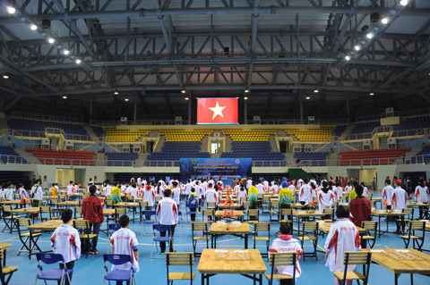 Quang cảnh lễ khai mạc 
