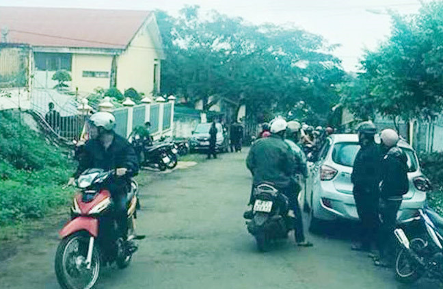 Khu vực nơi xảy ra sự việc. Ảnh: Minh Lộc.