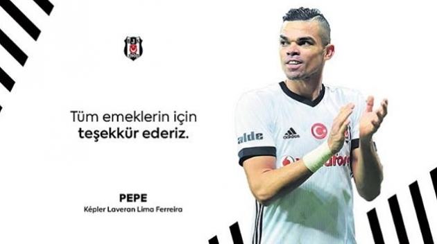  Pepe chia tay Besiktas.
