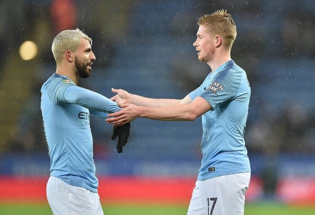  De Bruyne mở tỷ số.
