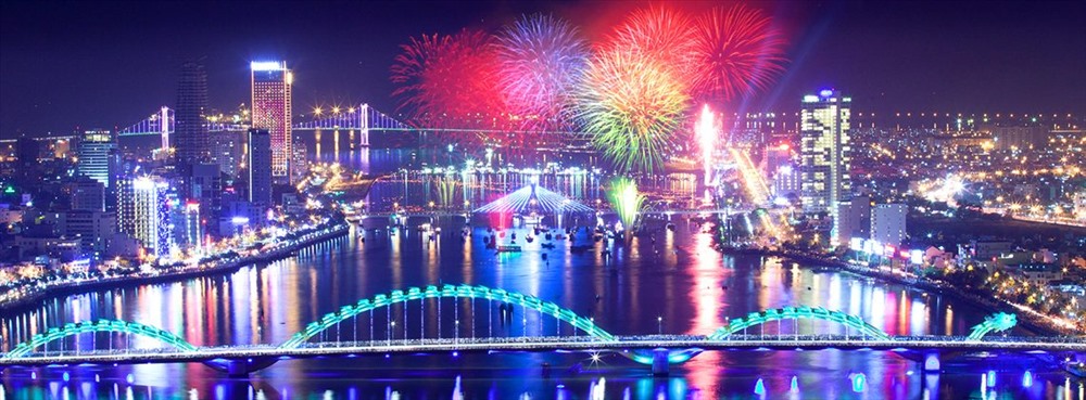 Đà Nẵng sẽ bắn pháo hoa vào 1.1.2019. Ảnh: Báo Đà Nẵng.