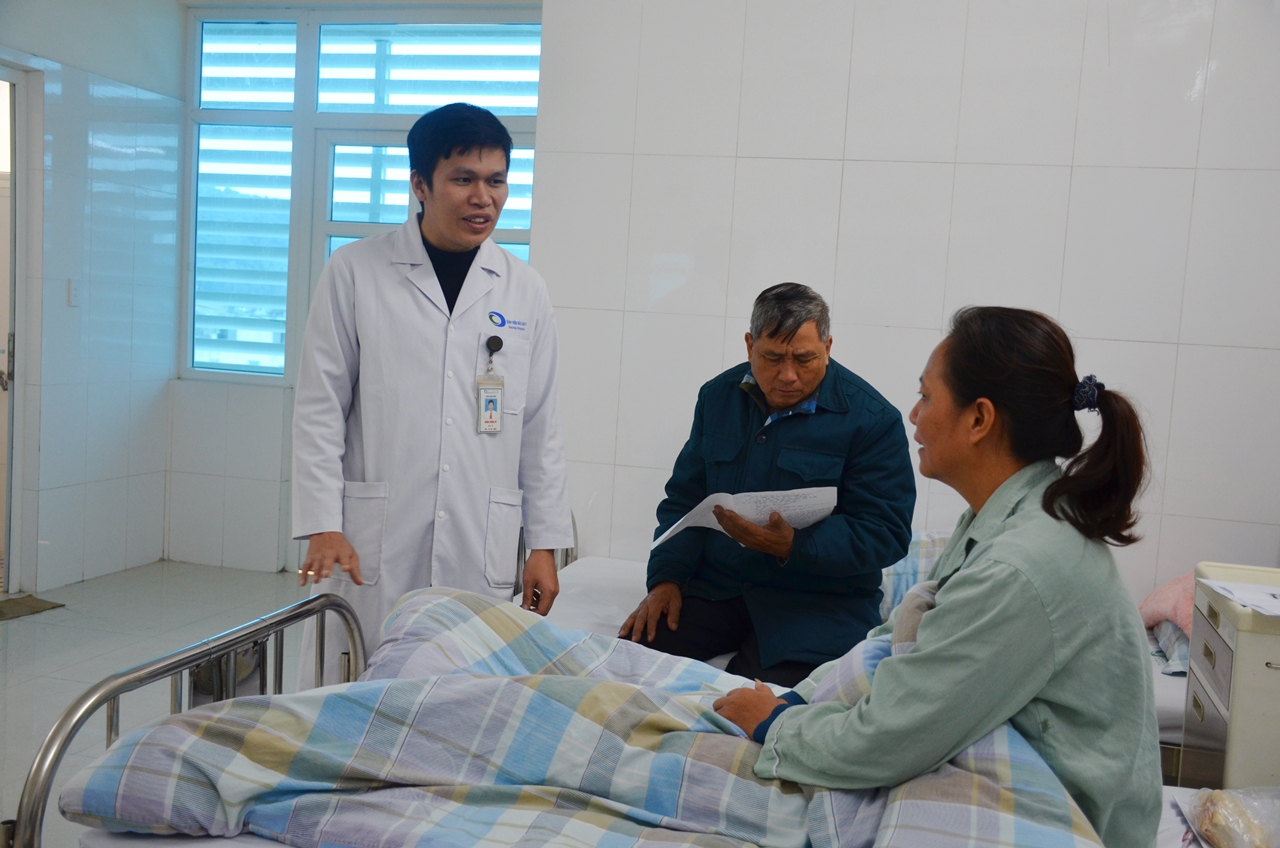 Người bệnh dược điều trị, chăm sóc giảm nhẹ ung thư tại bệnh viện