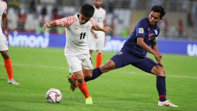  Sunil Chhetri đã gieo rắc nỗi kinh hoàng cho ĐT Thái Lan.