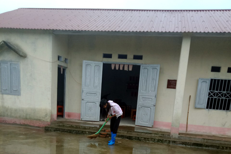 Căn nhà mới của ông Háu Mằn Sìn, thôn Thán Phún Xã, xã Hải Sơn được hoàn thành bàn giao năm 2018