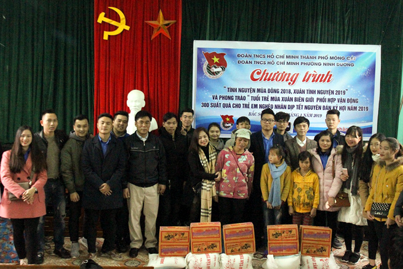 đã trao tặng 123 suất quà