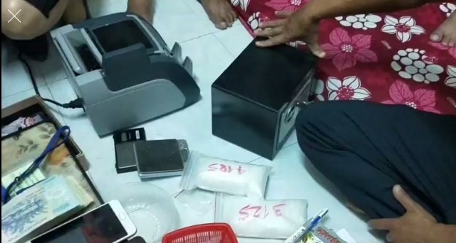 Tang vật phục vụ cho hoạt động mua bán ma túy của Nguyễn Thị Xuân.