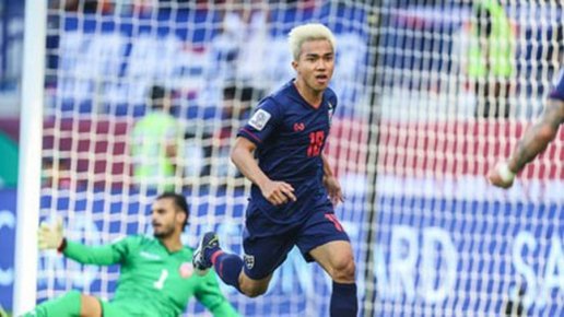 "Messi Thái" Chanathip mang về chiến thắng tối thiểu cho ĐT Thái Lan trước Bahrain.
