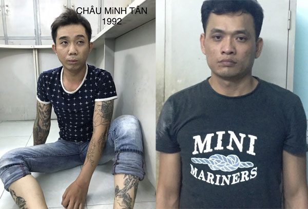 Hai đối tượng Tân và An.
