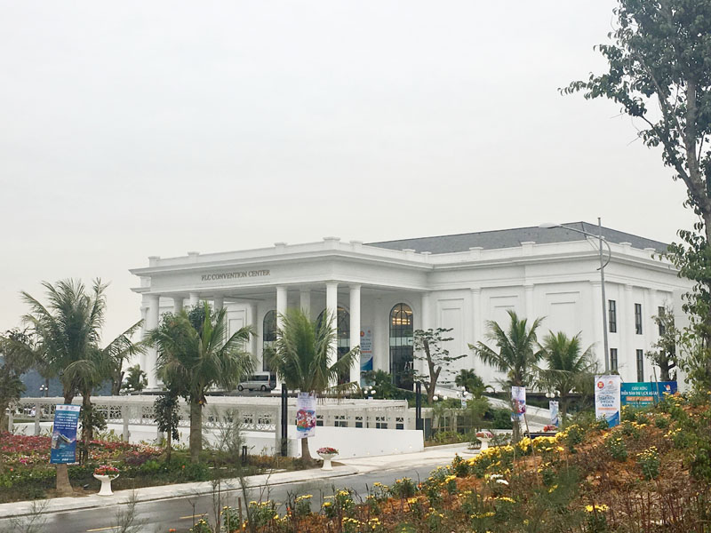 Trung tâm tổ chức hội nghị quốc tế FLC Hạ Long cũng mới đưa vào hoạt động trong Năm Du lịch quốc gia 2018