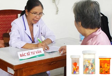 Khi kê đơn, thầy thuốc cần hướng dẫn bệnh nhân dùng thuốc cụ thể, rõ ràng.