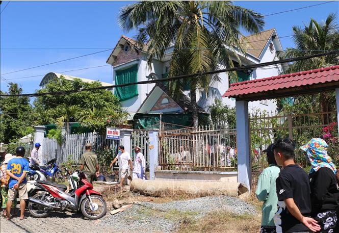 Nhà trọ Kim Dung, nơi xảy ra vụ việc.