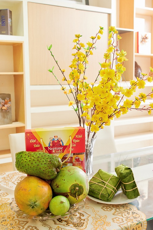 Mâm ngũ quả biến thể 