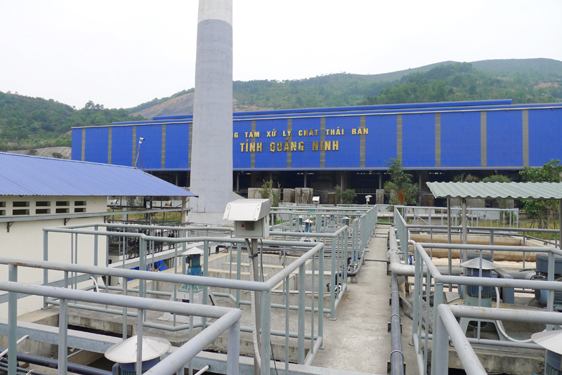 Toàn bộ nước rỉ rác được xử lý đảm bảo tiêu chuẩn B2