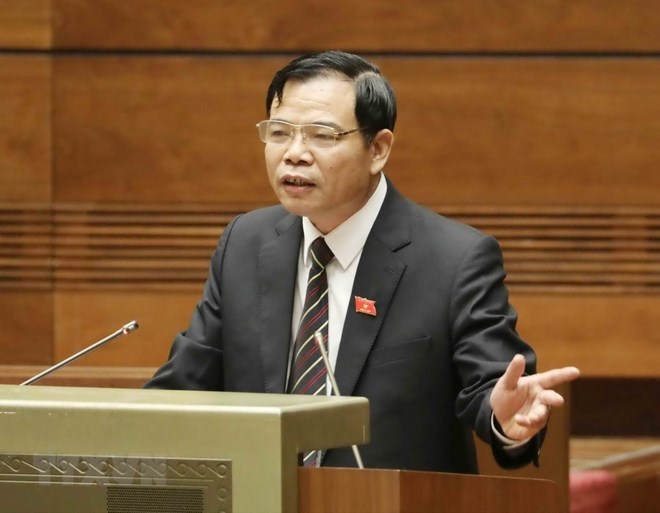 Bộ trưởng Bộ Nông nghiệp và Phát triển nông thôn Nguyễn Xuân Cường. (Nguồn: TTXVN)