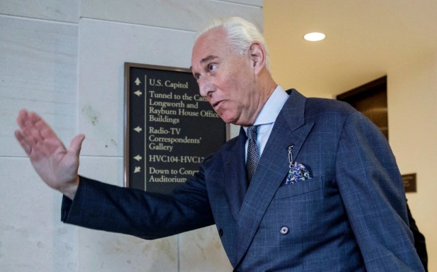 Ông Roger Stone. (Nguồn: AFP)