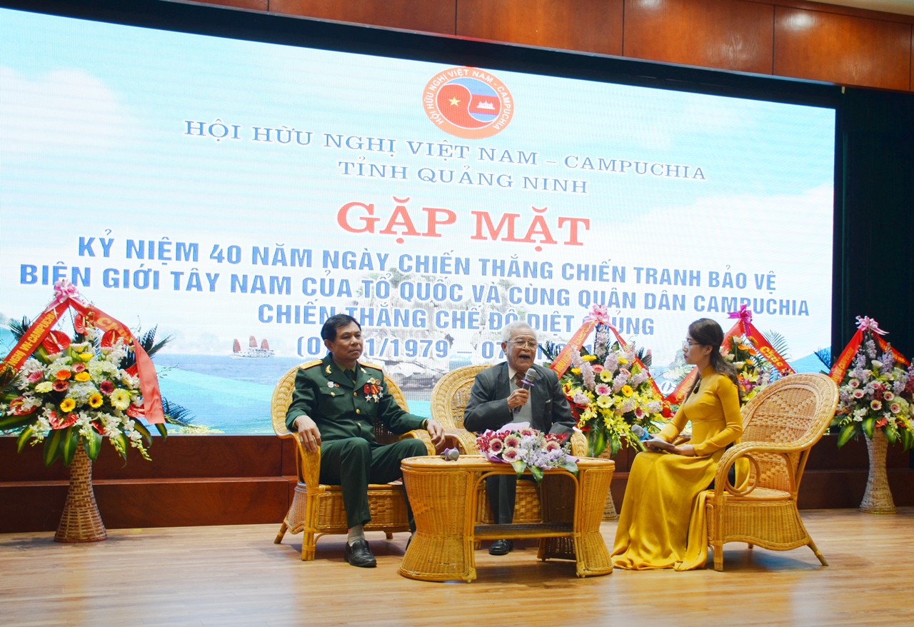 Tại buổi gặp mặt, các nhân chứng lịch sử