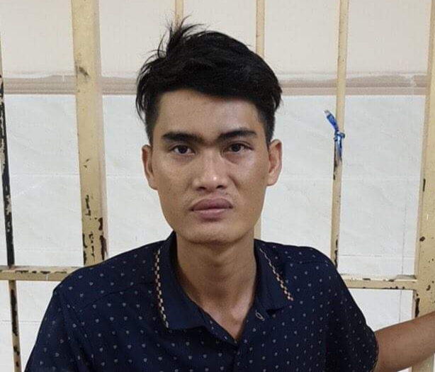 Đối tượng Công bị bắt giữ.