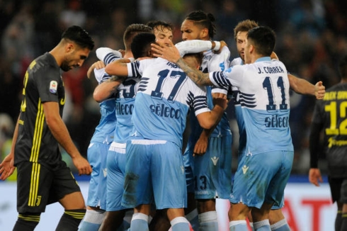 Lazio suýt gât bất ngờ trước Juventus (Ảnh: Getty).