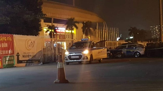 Hiện trường nơi xảy ra vụ việc. (Ảnh: Sơn Bách/Vietnam+)