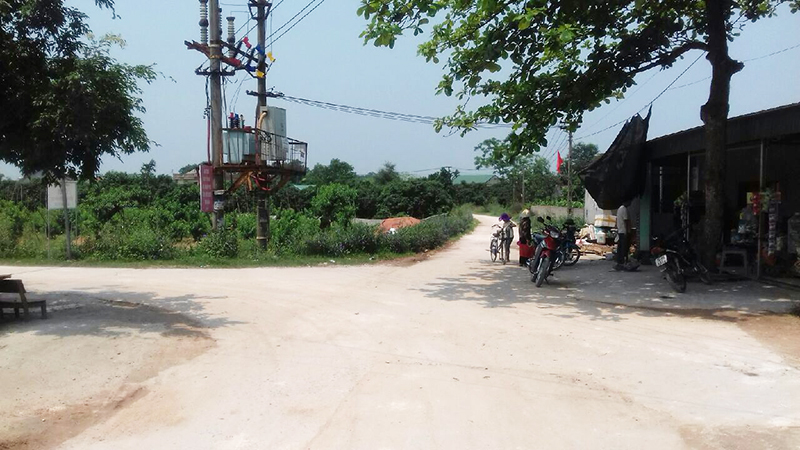 Đoạn đường giao thông thôn Bắc Sơn 