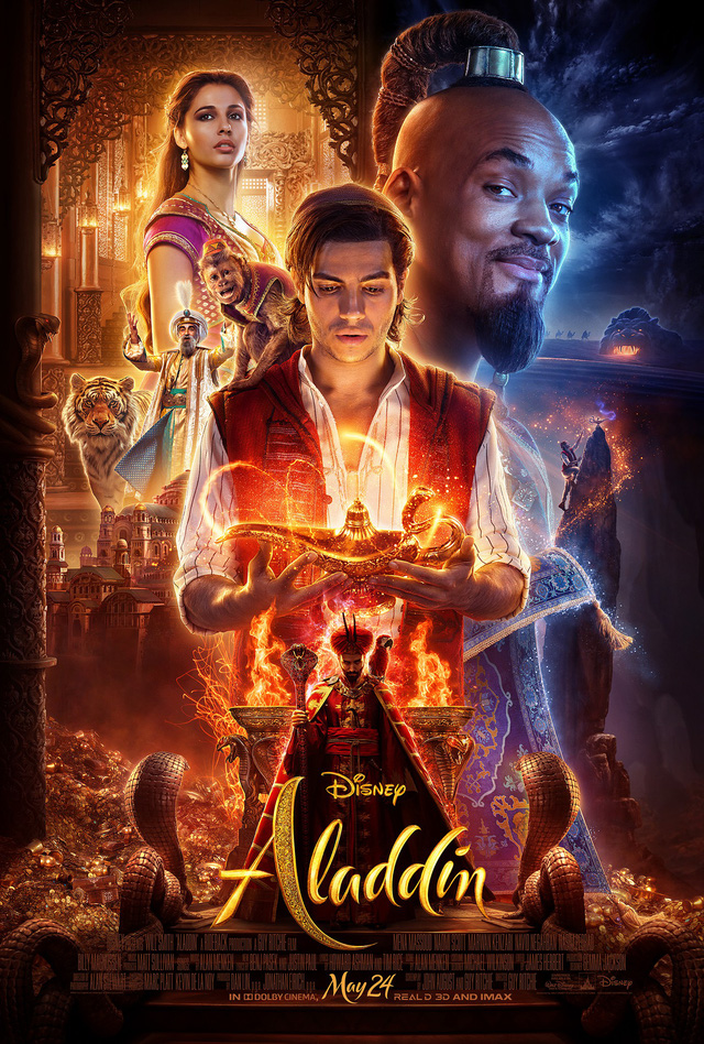 "Aladdin" cũng mang về doanh thu khổng lồ cho Disney.