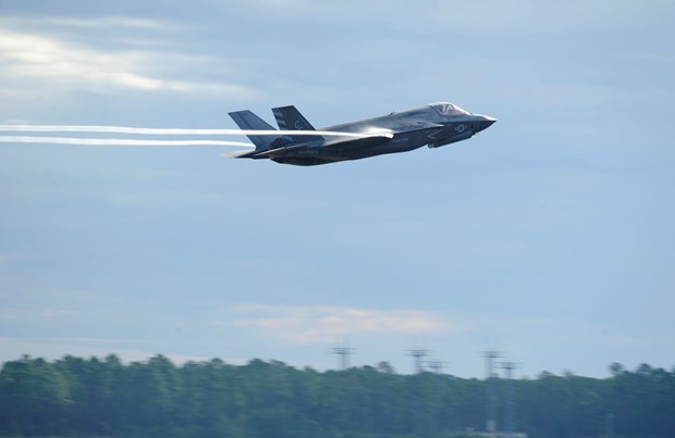 Máy bay chiến đấu F-35 của Mỹ. (Ảnh: AFP/TTXVN)