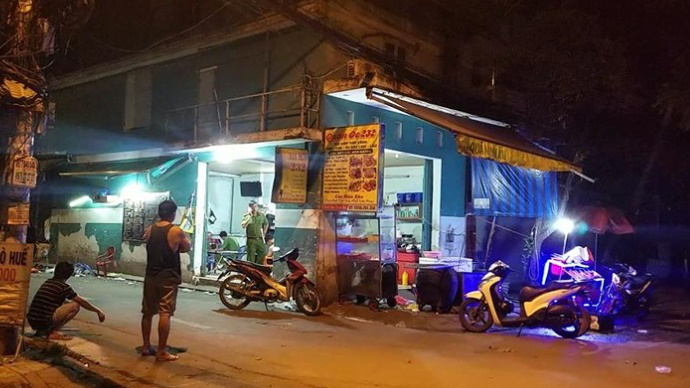  Hiện trường vụ việc.