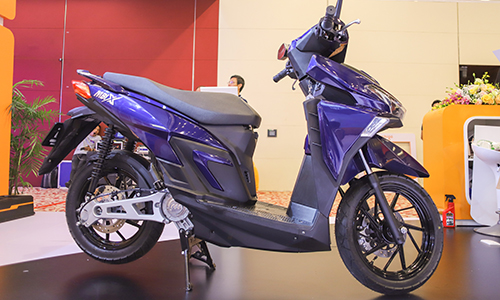 Xe máy điện Mbigo MBI X tại Vietnam Auto Expo 2019.
