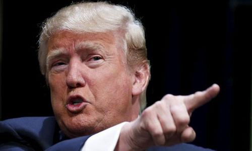 Tổng thống Mỹ Donald Trump. Ảnh: Reuters.
