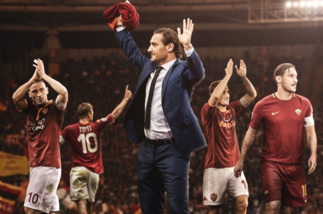  Totti rời Roma sau 30 năm gắn bó.