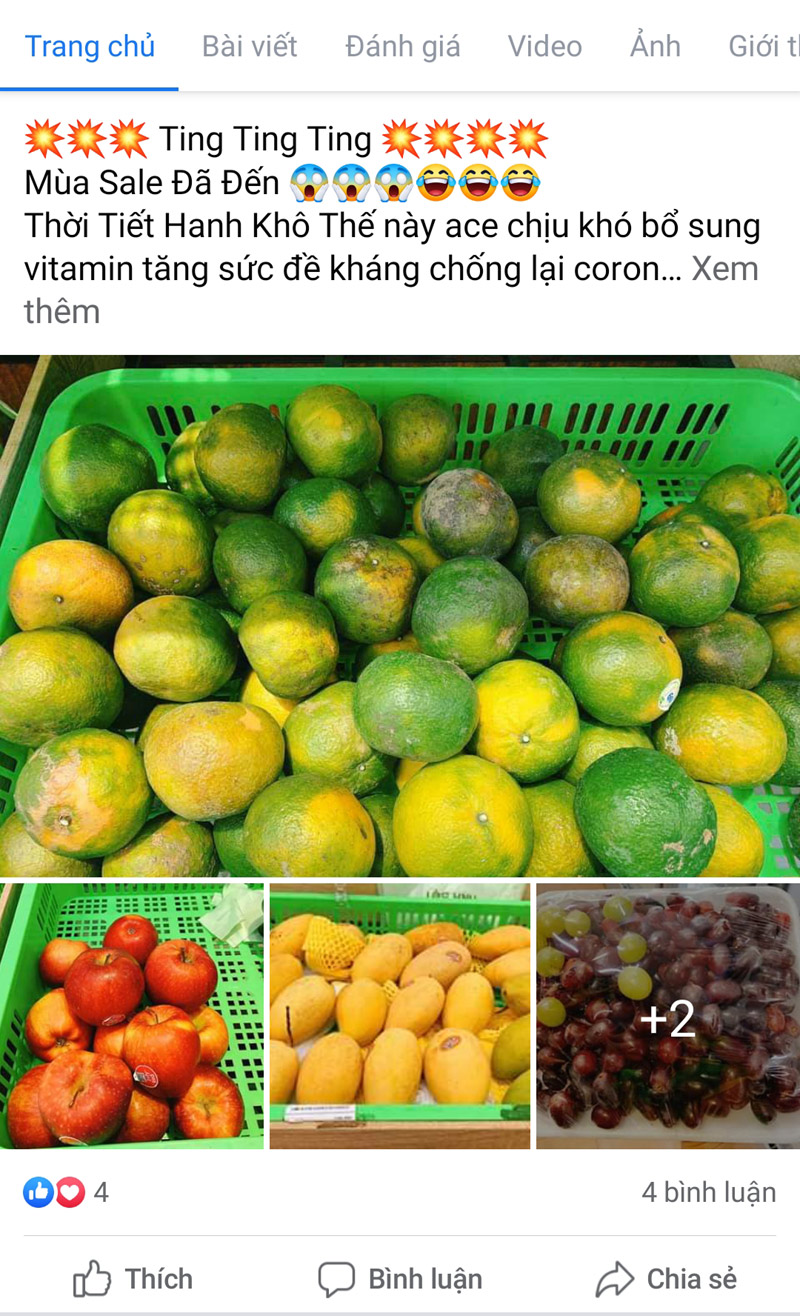   Các siêu thị, cửa hàng được phép mở cửa những ngày cách ly xã hội có nhiều dịch vụ bán hàng online cung cấp hàng 