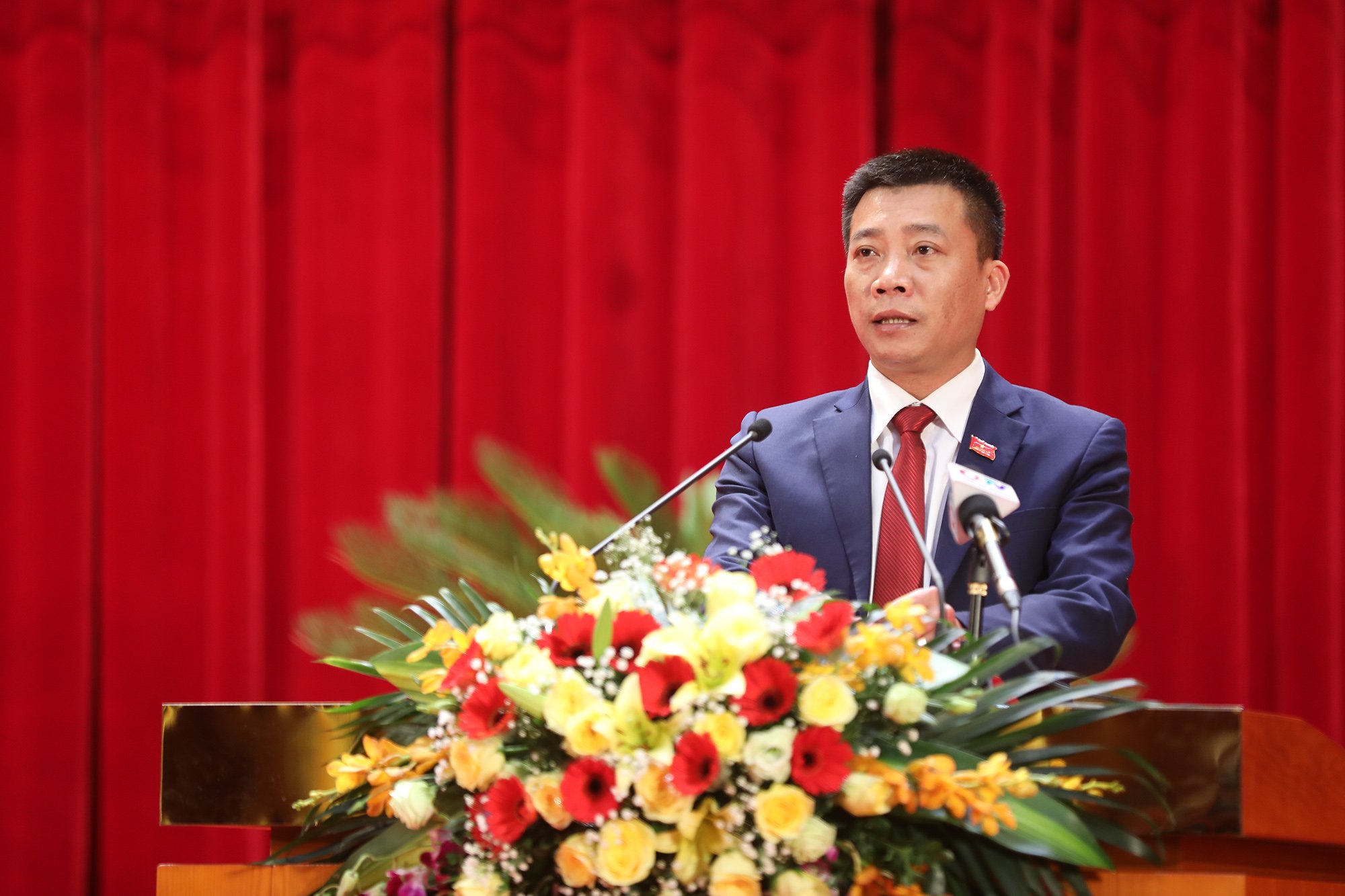 Đại biểu Ngọc Thái Hoàng, Tổ Đại biểu TP Cẩm Phả.